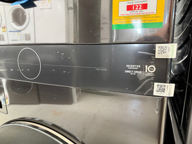 Transportation damaged LG 17kg WashTower™ All-In-One Stacked Washer Dryer in Black Steel WWT-1710B - Second Hand Appliances Geebung